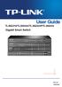 TL-SG2216/TL-SG2424/TL-SG2424P/TL-SG2452. Gigabit Smart Switch REV1.4.0 1910011095