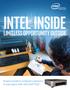 Intel Inside. Limitless Opportunity Outside. Inspire modern compute solutions in any space with the Intel NUC.