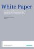 White Paper. OpenScape Unified Communications Interworking with, complementing, and extending the value of Microsoft products