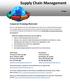 Supply Chain Management