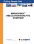 MANAGEMENT RELOCATION BENEFITS OVERVIEW