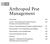 Arthropod Pest Management