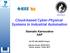 Cloud-based Cyber-Physical Systems in Industrial Automation