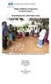 Village Upliftment Programme Six Month Report. Amainthakarunai, Tamil Nadu, India