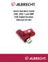 Quick Operation Guide DAB, DAB + und DMB USB Digital Receiver Albrecht DR 403