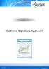 Electronic Signature Approvals