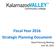 Fiscal Year 2016 Strategic Planning Document