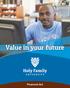 Value in your future