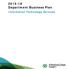 2015-18 Department Business Plan. Information Technology Services
