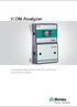 ICON Analyzer. Dedicated online photometer for water and wastewater analysis
