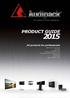PRODUCT GUIDE. AV products for professionals
