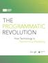 THE PROGRAMMATIC REVOLUTION