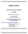 Request For Proposal