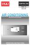 COMPTROL 5000 INDEX 52. Issue 5.99 AIR CONDITIONING MICROPROCESSOR OPERATING INSTRUCTIONS. STULZ GmbH, Hamburg
