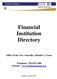 Financial Institution Directory