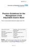 Practice Guidelines for the Management of the Adjustable Gastric Band