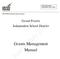 Grants Management Manual
