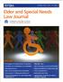 Law Journal. Elder and Special Needs NYSBA