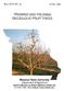 TRAINING AND PRUNING DECIDUOUS FRUITTREES