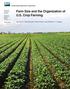 Farm Size and the Organization of U.S. Crop Farming