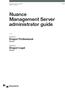 Nuance Management Server administrator guide