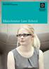 The University for World-Class Professionals. Manchester Law School
