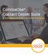 The CorvisaOne Contact Center Suite - A Fresh Approach to Customer Service