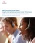 2007 Executive Survey Report: Insights Into Optimizing Contact Center Performance