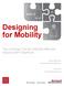 Designing for Mobility