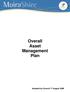 Overall Asset Management Plan