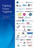 Fighting Fraud Together. The strategic plan to reduce fraud