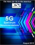 Executive Summary... 1. 1 Introduction to 5G... 2. 2 Applications Driving 5G Spectrum Requirements... 3