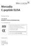 Mercodia C-peptide ELISA