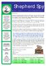Shepherd Spy. Welcome. Parent Information Evening Timetable 6 T H F E B R U A R Y 2 0 1 4 W E E K 1 T E R M 1
