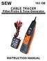 162 CB CABLE TRACER. Filter Probe & Tone Generator INSTRUCTION MANUAL