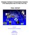 Strategic Intelligent Transportation Systems (ITS) Deployment Plan for New York City FINAL REPORT