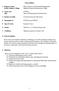 Course Syllabus. 1. Program of study B.B.A. (Tourism and Hospitality Management) Faculty/ Institute/ College Mahidol University International College