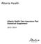 Alberta Health. Alberta Health Care Insurance Plan Statistical Supplement