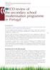 OECD review of the secondary school modernisation programme in Portugal