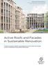 Active Roofs and Facades in Sustainable Renovation