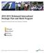 2012-2015 Richmond Intercultural Strategic Plan and Work Program
