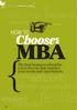 {professional MBA. flexible. Choose. network. network. research. executive. standards. alumni opportunities HOW TO. diversity