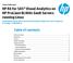 HP RA for SAS Visual Analytics on HP ProLiant BL460c Gen8 Servers running Linux