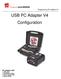 USB PC Adapter V4 Configuration