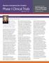 Phase I Clinical Trials VOLUME 11, NO. 1 2015