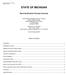 STATE OF MICHIGAN. Bond Qualification Process Overview. School Bond Qualification and Loan Program Bureau of Bond Finance
