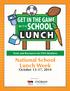National School Lunch Week