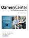 Ozmen Center for Entrepreneurship 2014 Annual Report