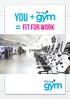 YOU + fit for work =