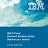 IBM G-Cloud Microsoft Windows Active Directory as a Service